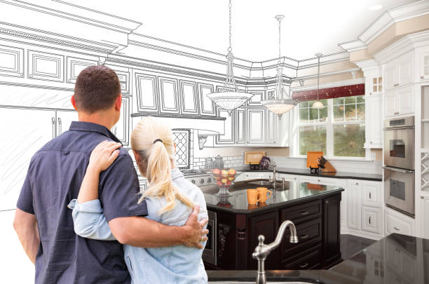 Professional Cabinet Refacing technician working in Clinton, OH
